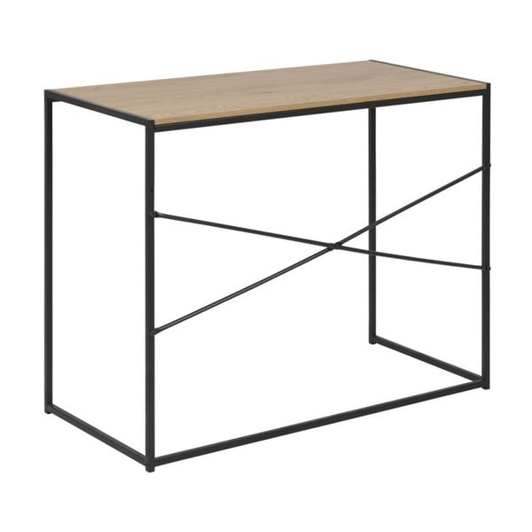 Birou cu blat cu aspect de stejar, Actona Seaford-image-3