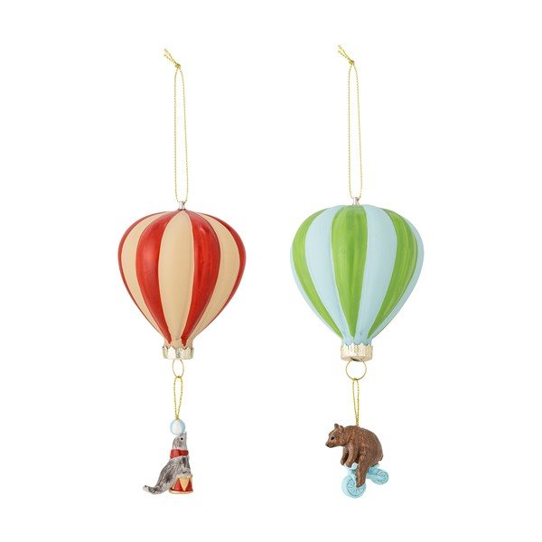 Ornamente de Crăciun 2 buc. din sticlă ø 8 cm Hettie – Bloomingville