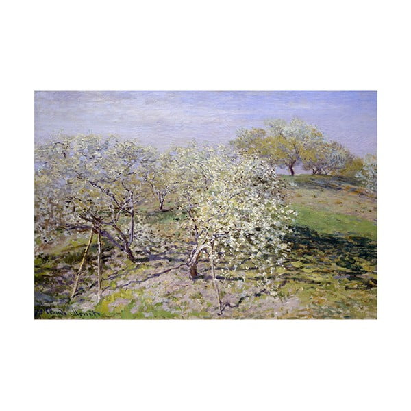 Tablou Claude Monet - Spring, 45x30 cm