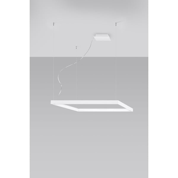 Lustră LED albă 80x80 cm Aura - Nice Lamps