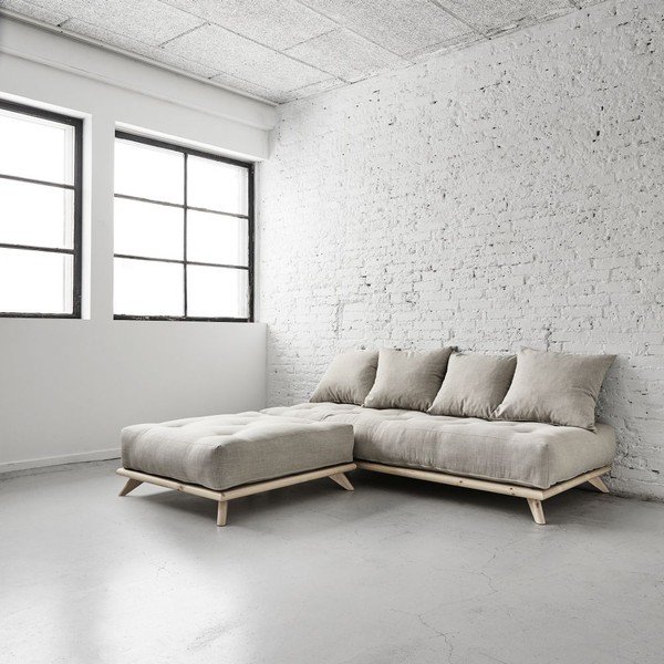 Canapea Senza Natural/Light Grey-image-4