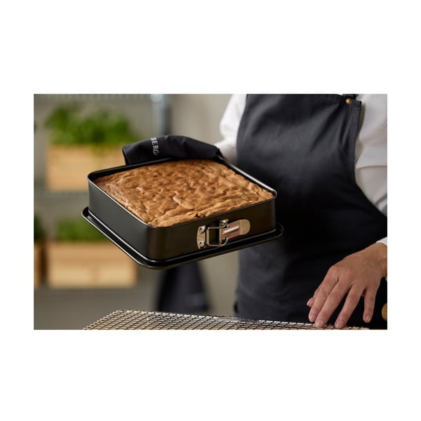 Formă de copt din oțel inoxidabil pentru tort 24x24 cm – Blomsterbergs-image-3