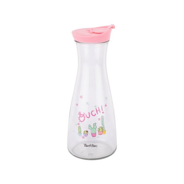 Carafă din sticlă Tantitoni Cacti, 900 ml