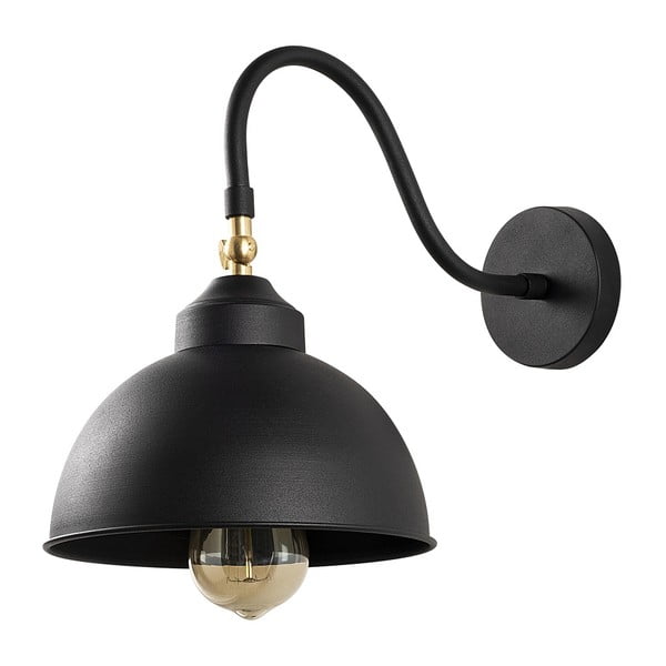 Aplică metalică Opviq lights Fotini, negru-image-4