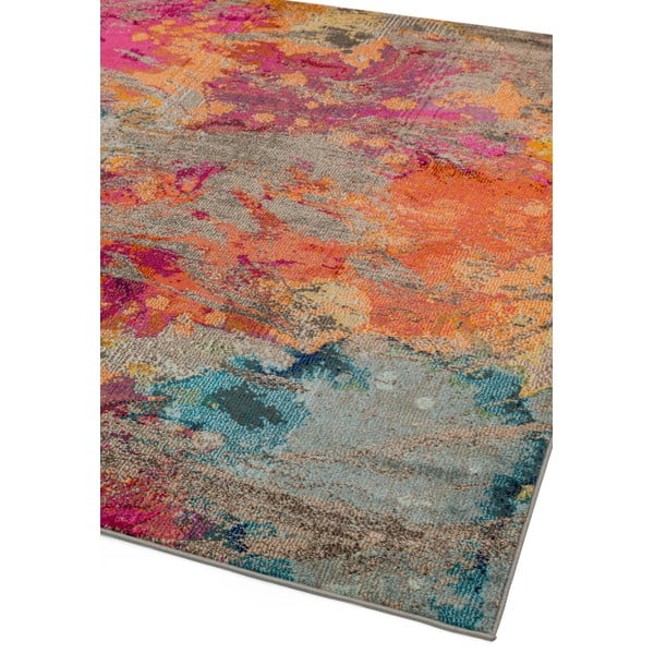 Covor roșu 150x80 cm Colores Cloud - Asiatic Carpets-image-2
