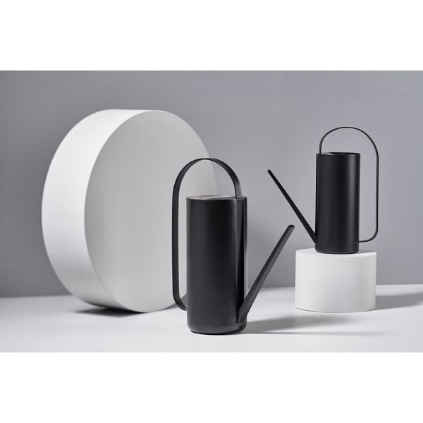 Stropitoare din oțel Zone Herb & Sprout, 0,75 l, negru-image-1