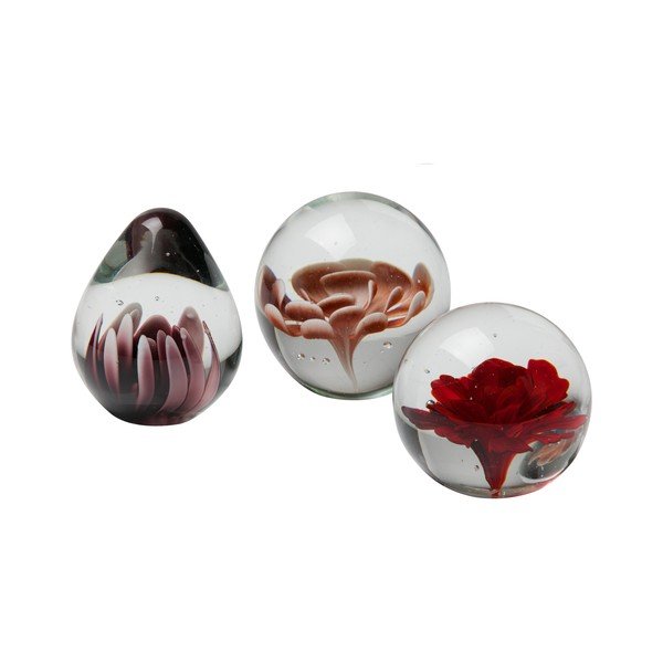 Decoraţiune din sticlă cu floare maro BePureHome Botanics-image-1