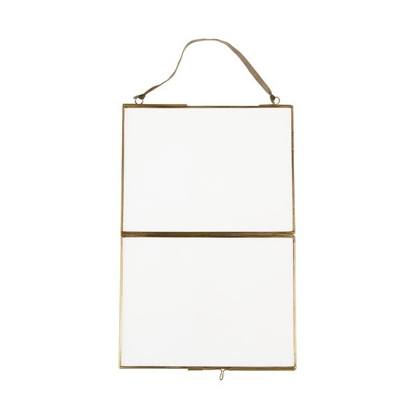 Ramă foto aurie de agățat din metal 20x15 cm – Rex London-image-2