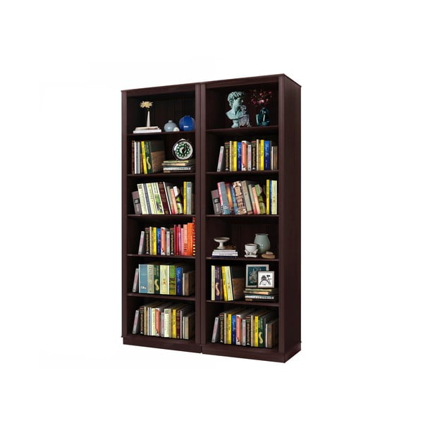 Bibliotecă maro din lemn de pin 148x223 cm Anita – Støraa-image-2