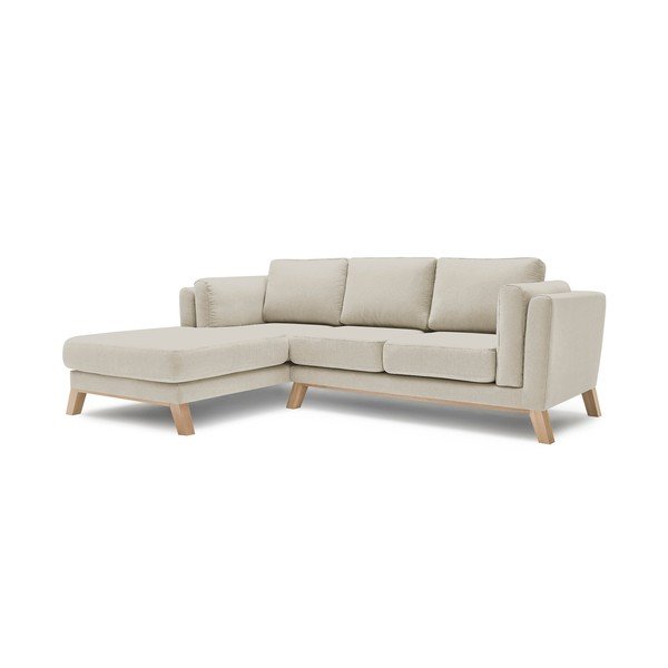 Canapea cu șezlong pe partea stângă Bobochic Paris Seattle, bej-image-3