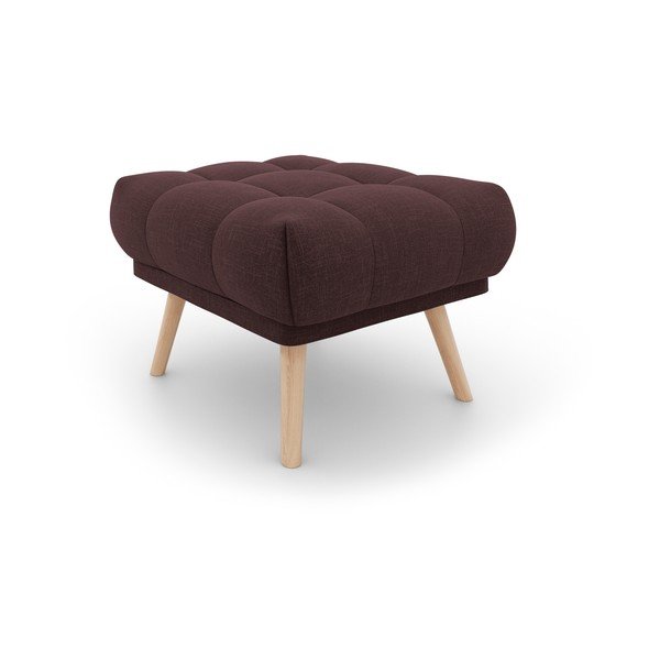 Taburet Interieur 86 Étoile, roșu închis-image-2