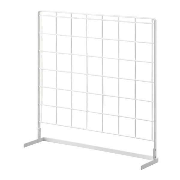 Suport/panou pentru accesorii de bucătărie YAMAZAKI Tower Grid, 52 x 52 cm, alb