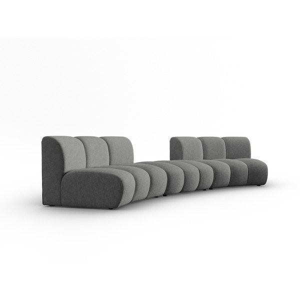 Canapea gri 367 cm Lupine – Micadoni Home-image-2