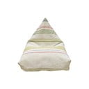 Fotoliu puf pentru copii crem Cleo Multi Stripe – Lorena Canals