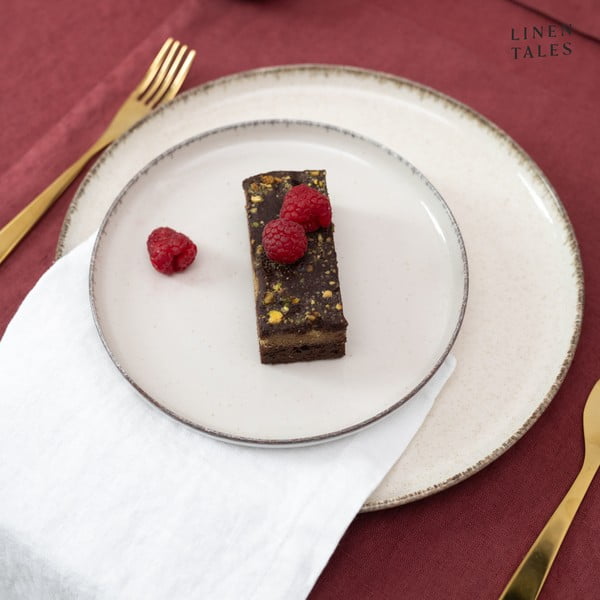 Napron de masă din in 40x200 cm Marsala – Linen Tales-image-2