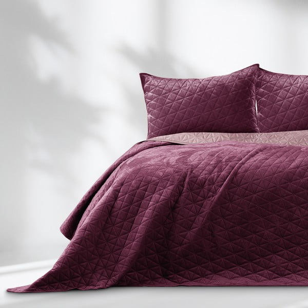 Cuvertură AmeliaHome Laila Mauve, 260 x 240 cm, roz-image-1
