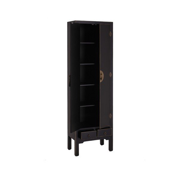 Șifonier negru 55x185 cm Oriente – Ixia-image-2