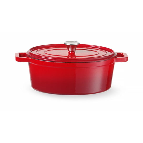 Oală cu capac din fontă 4,4 l adecvată pentru plita cu inducție – Hendi