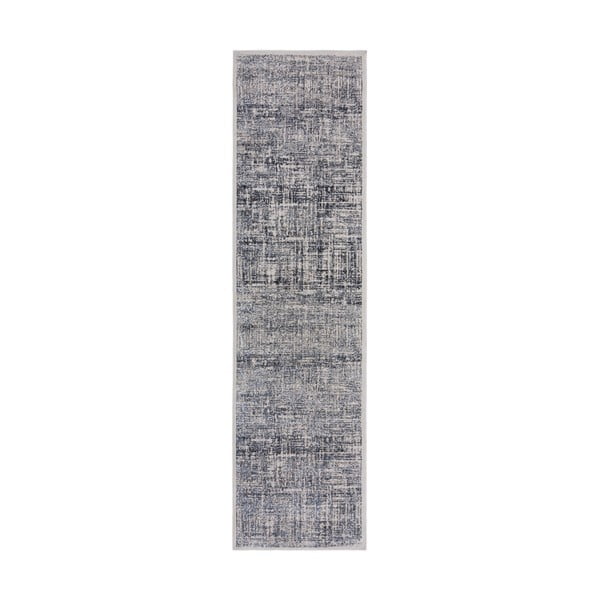 Covor tip traversă albastru 80x300 cm Eris Trace – Flair Rugs