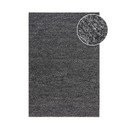 Covor gri închis țesut manual din amestesc de lână 160x230 cm Minerals – Flair Rugs