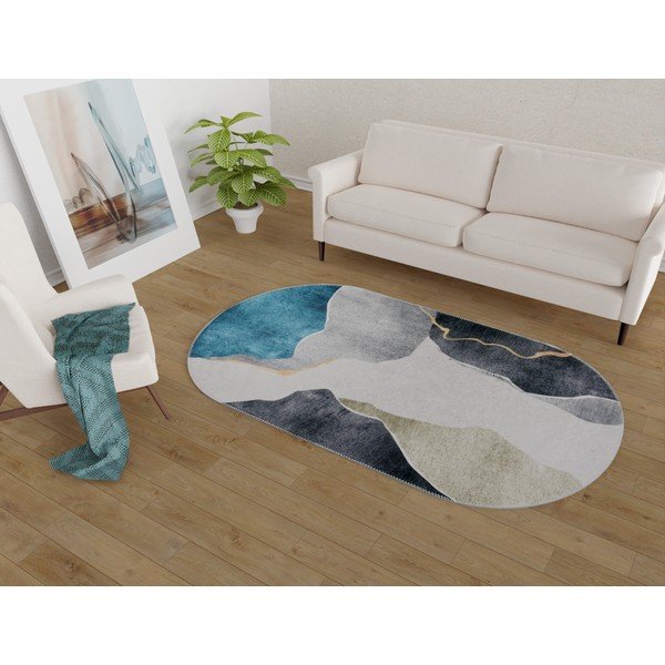 Covor lavabil 60x100 cm Oval – Vitaus-image-1