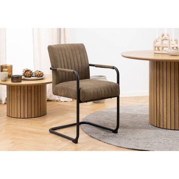 Scaune de dining maro 2 buc. Adele – Actona-image-2