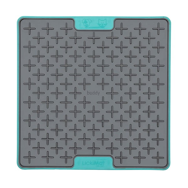 Covoraș de lins pentru animale de companie Buddy Tuff Turquoise – LickiMat-image-1