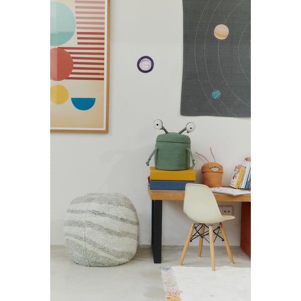 Fotoliu puf pentru copii verde salvie Neptune – Lorena Canals-image-1