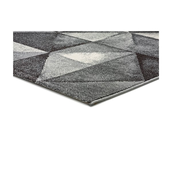 Covor Universal Delta Triangle, 125 x 67 cm, gri-image-2