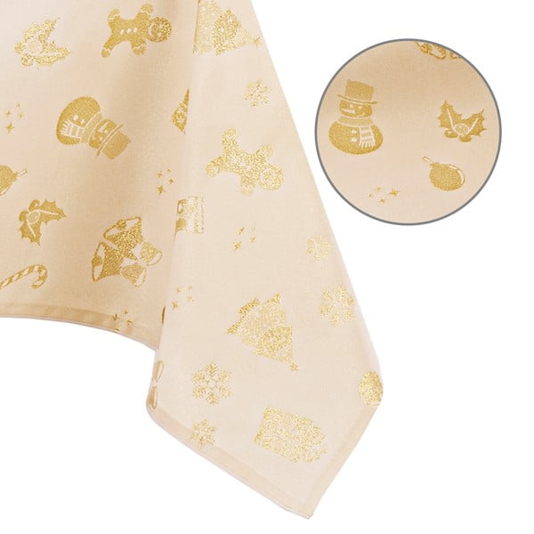 Față de masă cu model de Crăciun 80x80 cm    – AmeliaHome-image-2
