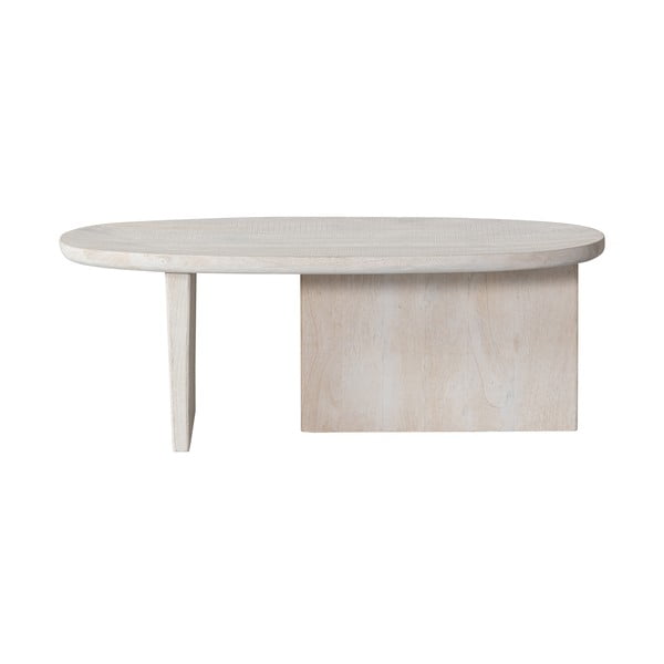 Măsuță de cafea în culoare naturală din lemn de mango 110x60 cm Seam – WOOOD-image-2