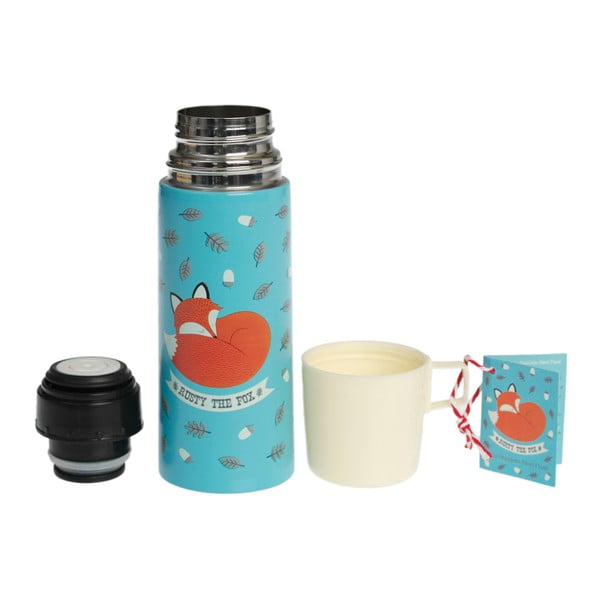 Termos cu cană Rex London Rusty The Fox, 350 ml-image-2