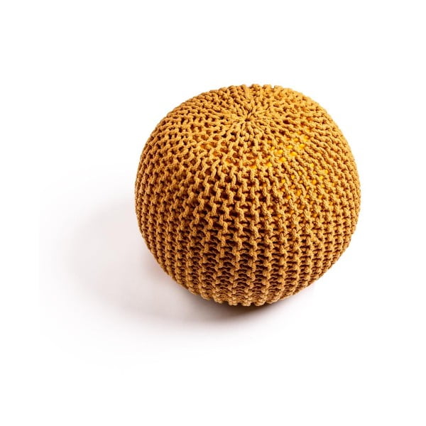 Puf Bonami Essentials, galben muștar-image-1