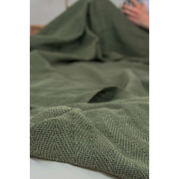 Cuvertură kaki 240x220 cm Marla  – Mijolnir-image-2