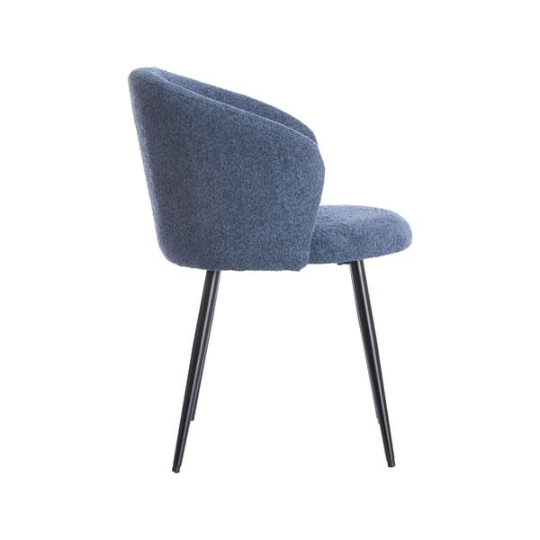 Set de scaune de sufragerie albastru 2 buc. din metal Radaja – Light & Living-image-3