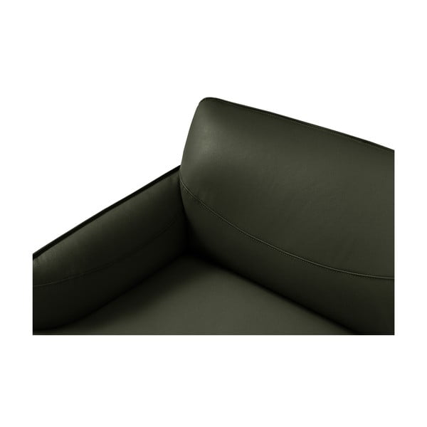 Canapea din piele Windsor & Co Sofas Neso, 175 x 90 cm, verde-image-1