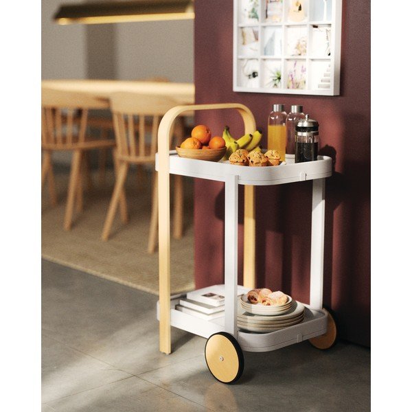 Măsuță de servire cu roți 44x53 cm Bellwood – Umbra-image-1