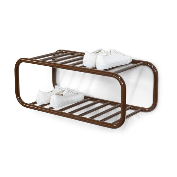 Pantofar maro închis suspendat din metal 72x28x35 cm Retro – Spinder Design-image-3