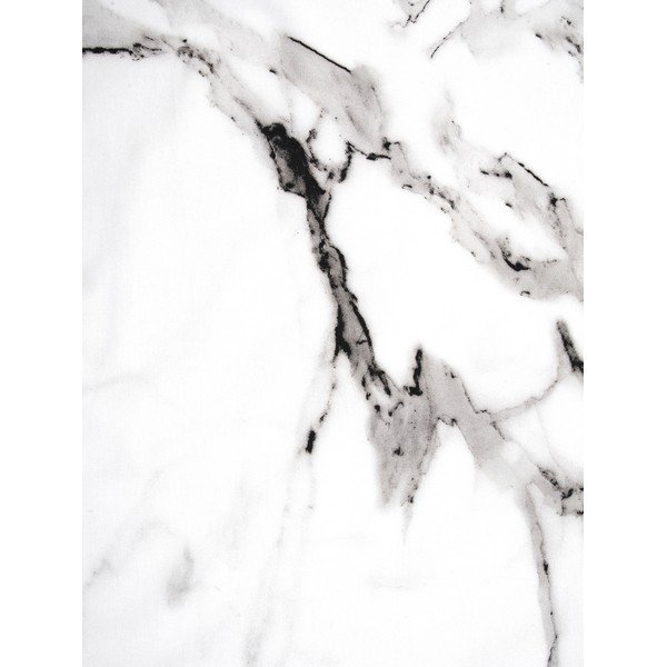 Lenjerie de pat din bumbac percale Westwing Collection Malin, 135 x 200 cm, alb-gri-image-1