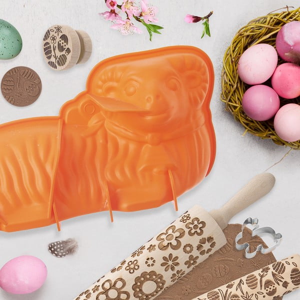 Formă de copt pentru miel din silicon 17x31 cm – Orion-image-1