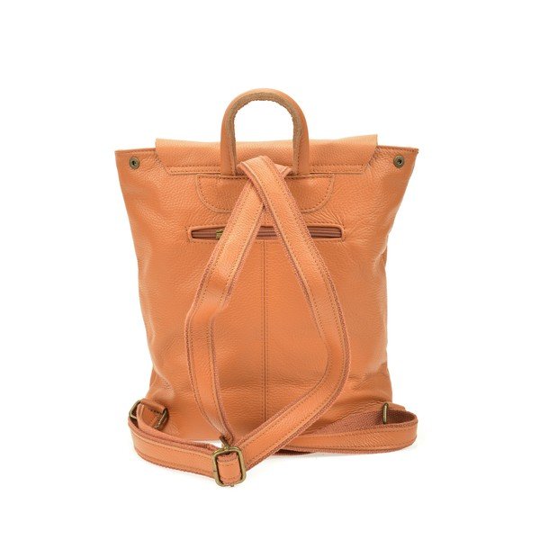 Rucsac din piele Roberta M, maro-image-1