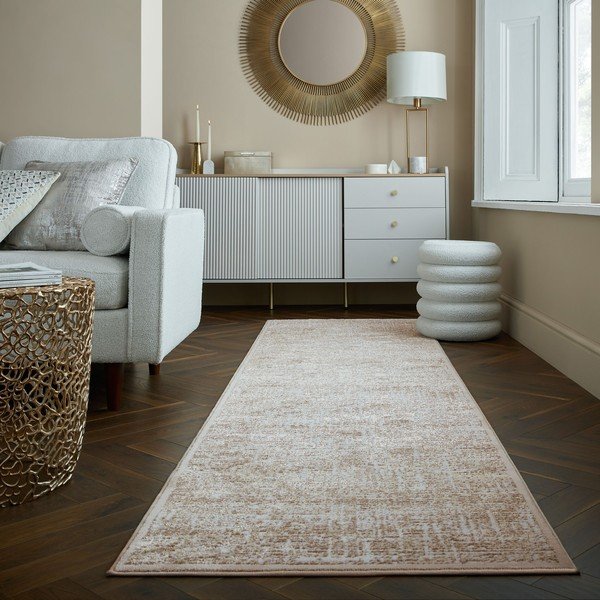 Covor tip traversă bej 80x300 cm Trace – Flair Rugs-image-1