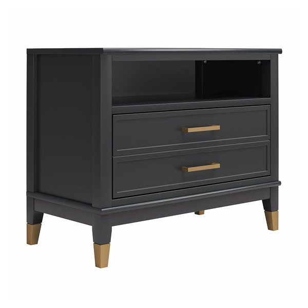 Noptieră neagră Westerleigh – CosmoLiving by Cosmopolitan-image-2