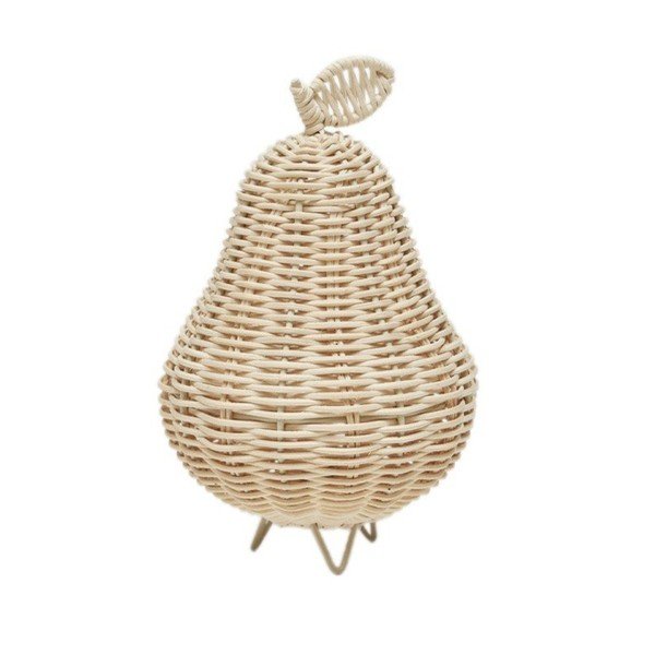 Lampă de veghe pentru copii în culoare naturală ø 12 cm Pear – OYOY Mini