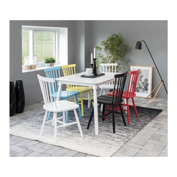 Set 2 scaune Actona Riano Dining Set, negru-image-2