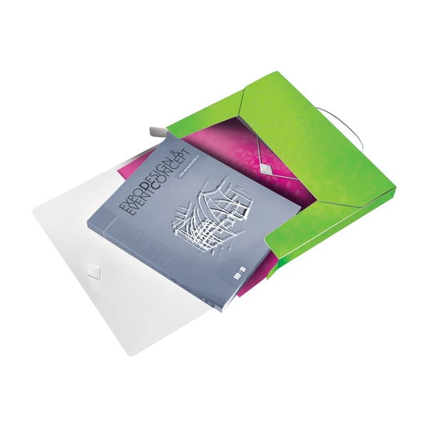 Organizator pentru documente din plastic WOW – Leitz-image-3