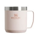Cană termos roz-deschis din oțel inoxidabil 350 ml Stay-Hot Camp Mug Rose Quartz – Stanley