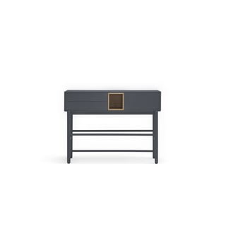 Masă consolă gri închis 35x120 cm Corvo - Teulat
