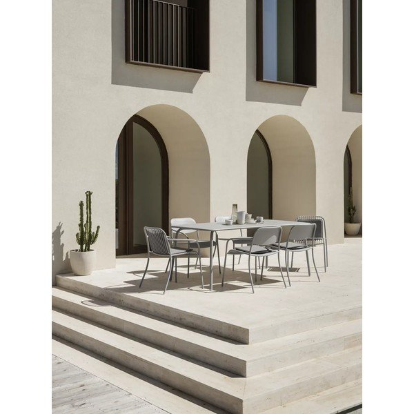 Masă  de grădină din metal 90x180 cm Yua – Blomus-image-1