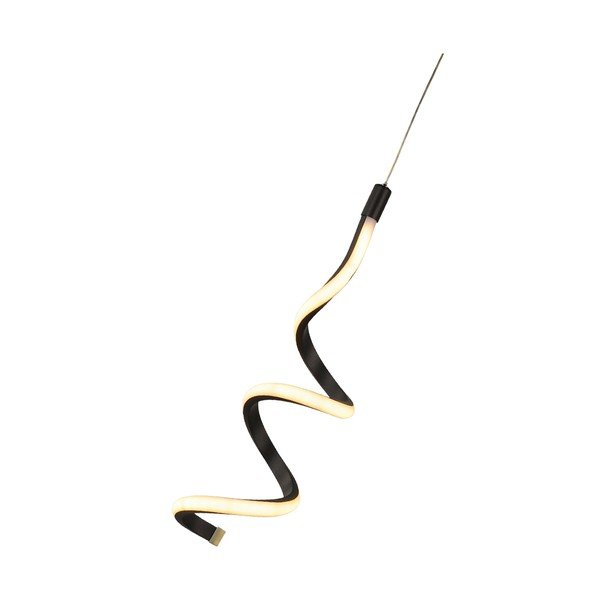 Lustră neagră LED din metal ø 12 cm Hilton – Squid Lighting-image-2